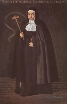 Mpther Jeronima de la Fuente Diego Velázquez Peinture à l'huile